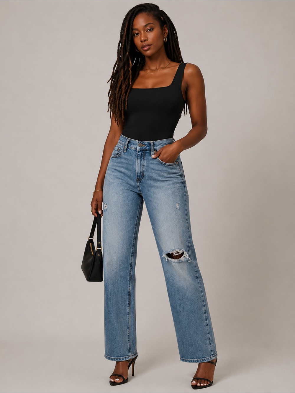 Banana Republic Girlfriend Jean Straight Leg Light Blue Size 26/2 Petite